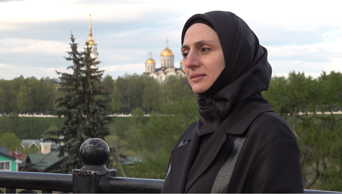 Сапижат Исаевна Мазаева, мама Героя России Нурмагомеда Гаджимагомедова, доверенное лицо Президента Российской Федерации Путина Владимира Владимировича