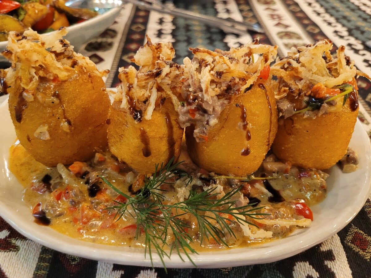 Потрясающе вкусные картофельные бочонки с кониной