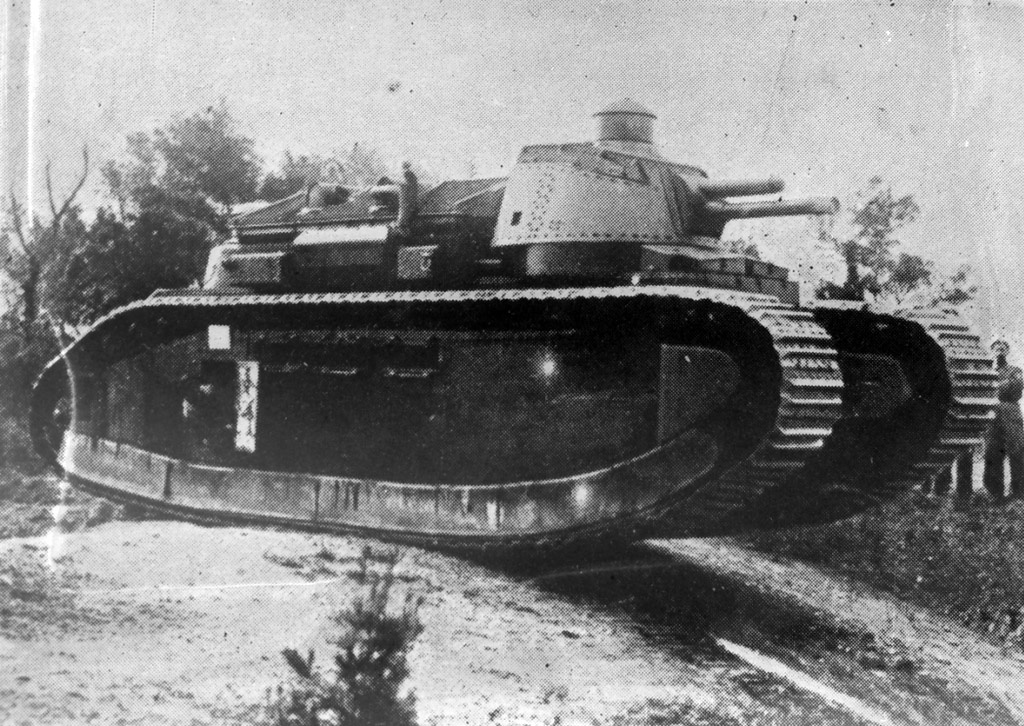FCM 2C, лучший тяжелый танк, созданный в годы Первой мировой войны.