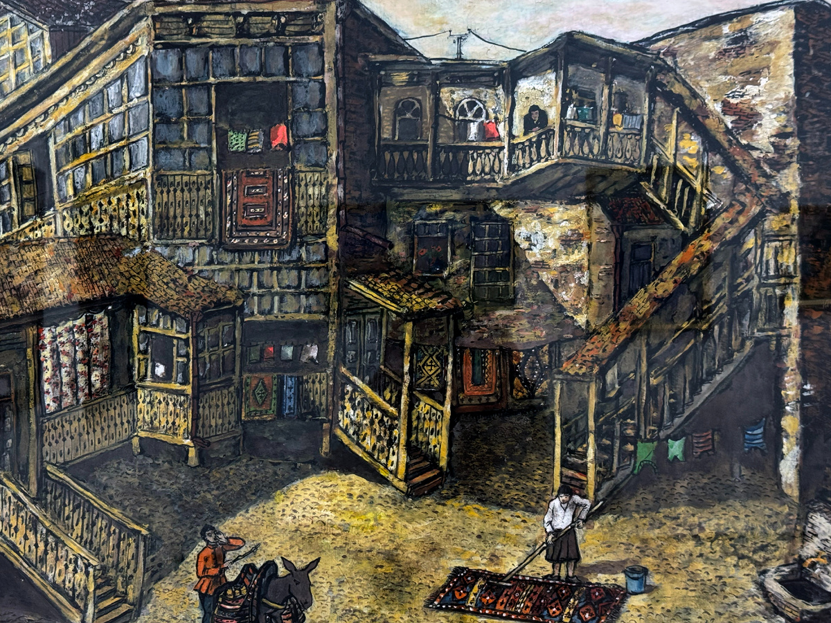 Картина Н. Палавандишвили "Старый Тбилиси"