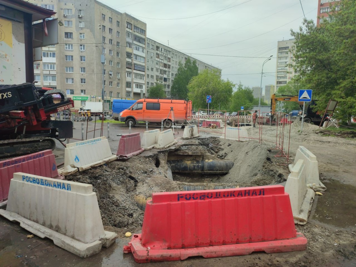 Тюменские коммунальщики завершили первый этап замены инженерных сетей.  Фото: ФедералПресс / Ирина Ромашкина