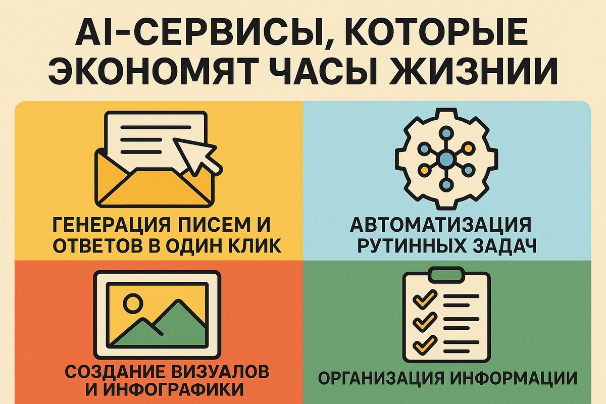 4 AI лайфхака, которые сэкономят тебе часы в 2025 году