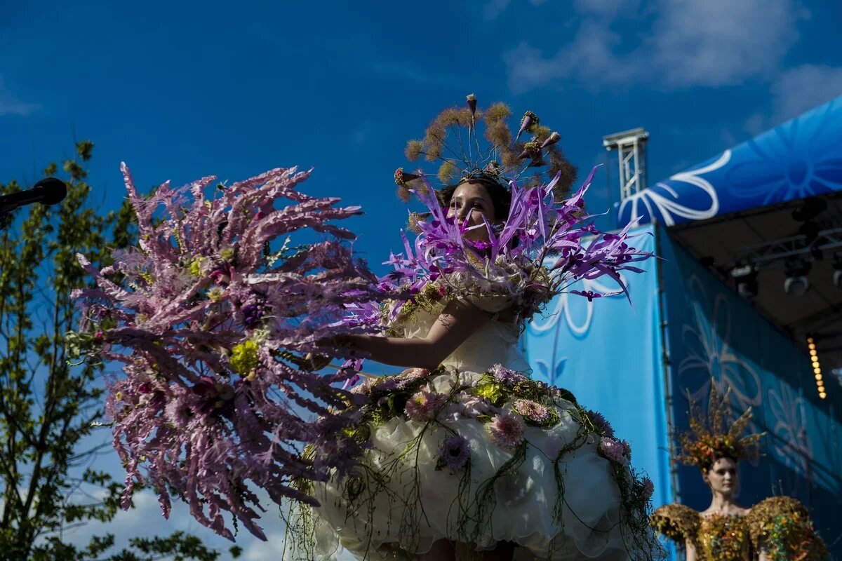    Фестиваль цветов в Санкт-Петербурге. Фото: Visit-Petersburg