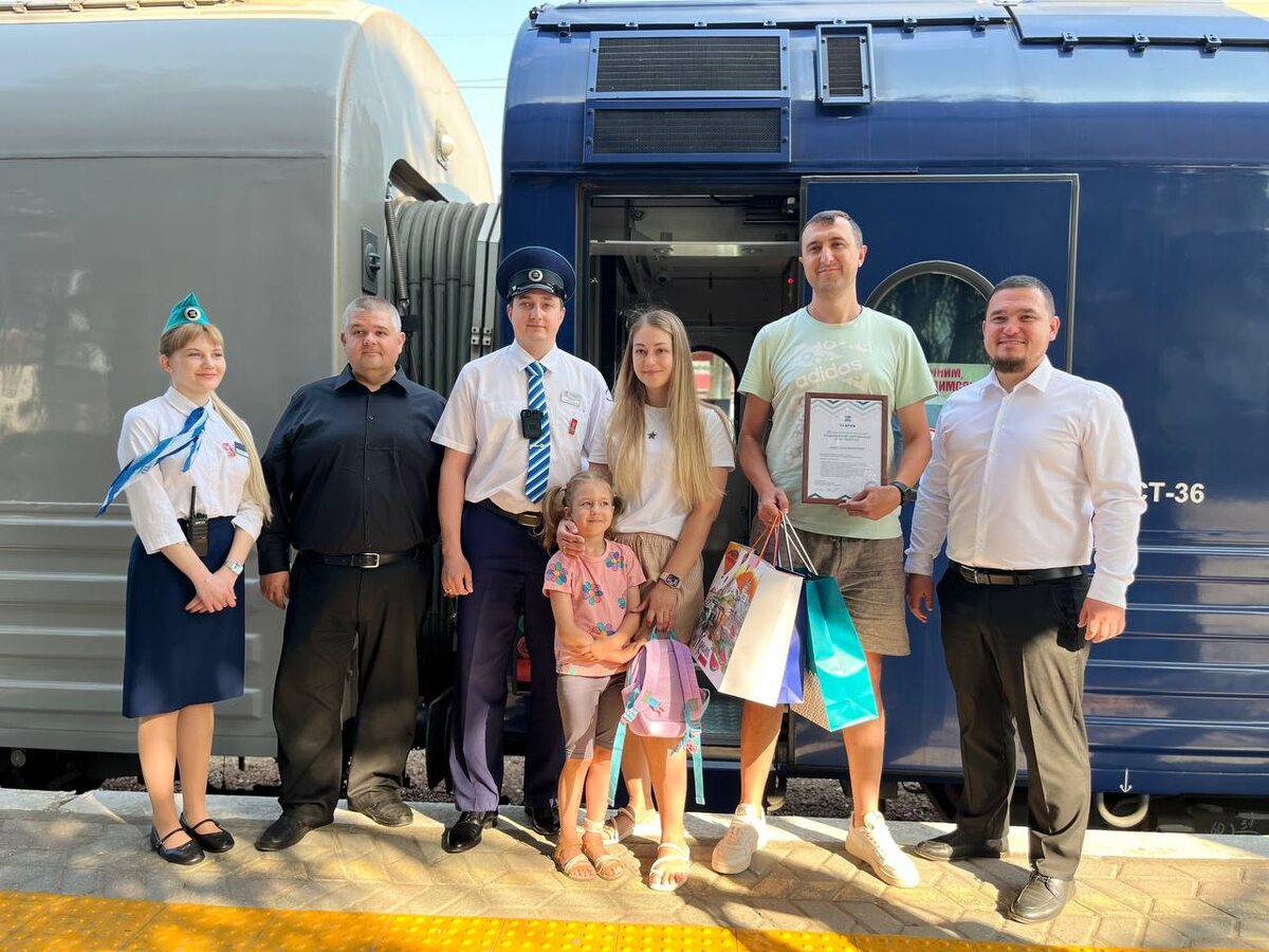 Встреча 20-миллионного пассажира поездов «Таврия»
© Туристический портал Республики Крым