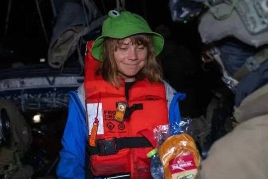    После задержания Израилем яхты с Гретой Тунберг и другими активистами во Франции начались протесты