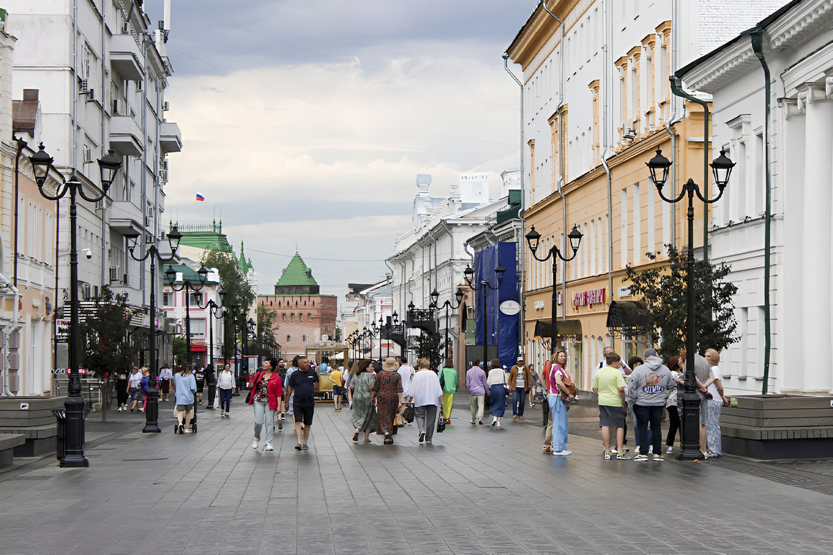 История герба Нижнего Новгорода уходит корнями в XIII век.  Фото: ФедералПресс / Ксения Кобалия