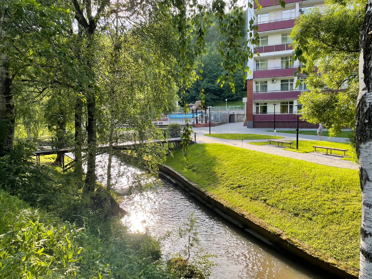 Курортный городок Белокуриха. Фото Natalya Dolidenok