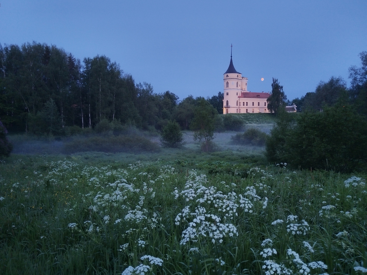 Крепость БИП под луной