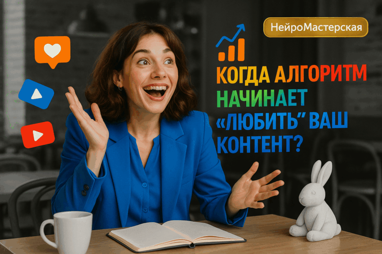    Когда алгоритм начинает "любить" ваш контент? Оксана Солдатова