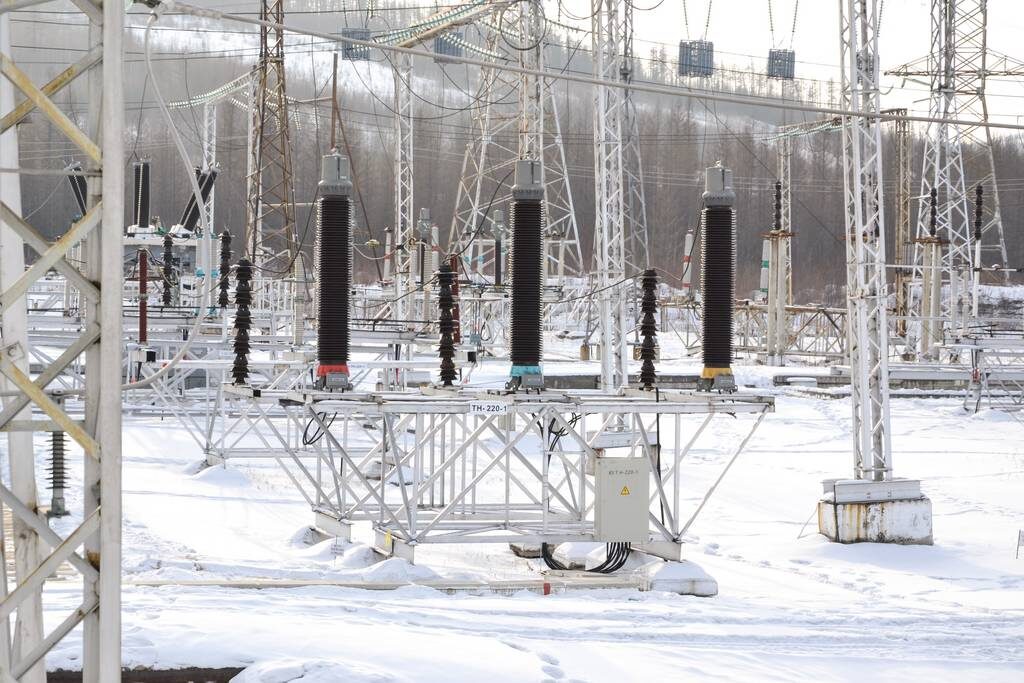 Подстанция в ОЭС Сибири