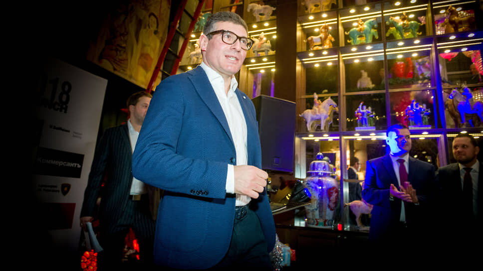 Генеральный директор ГК «Аларм-Моторс» Роман Слуцкий на презентации ежегодного рейтинга «Топ-менеджеры года» Smart Brunch ИД «Коммерсантъ» в Санкт-Петербурге..📷Фото: Евгений Павленко / Коммерсантъ