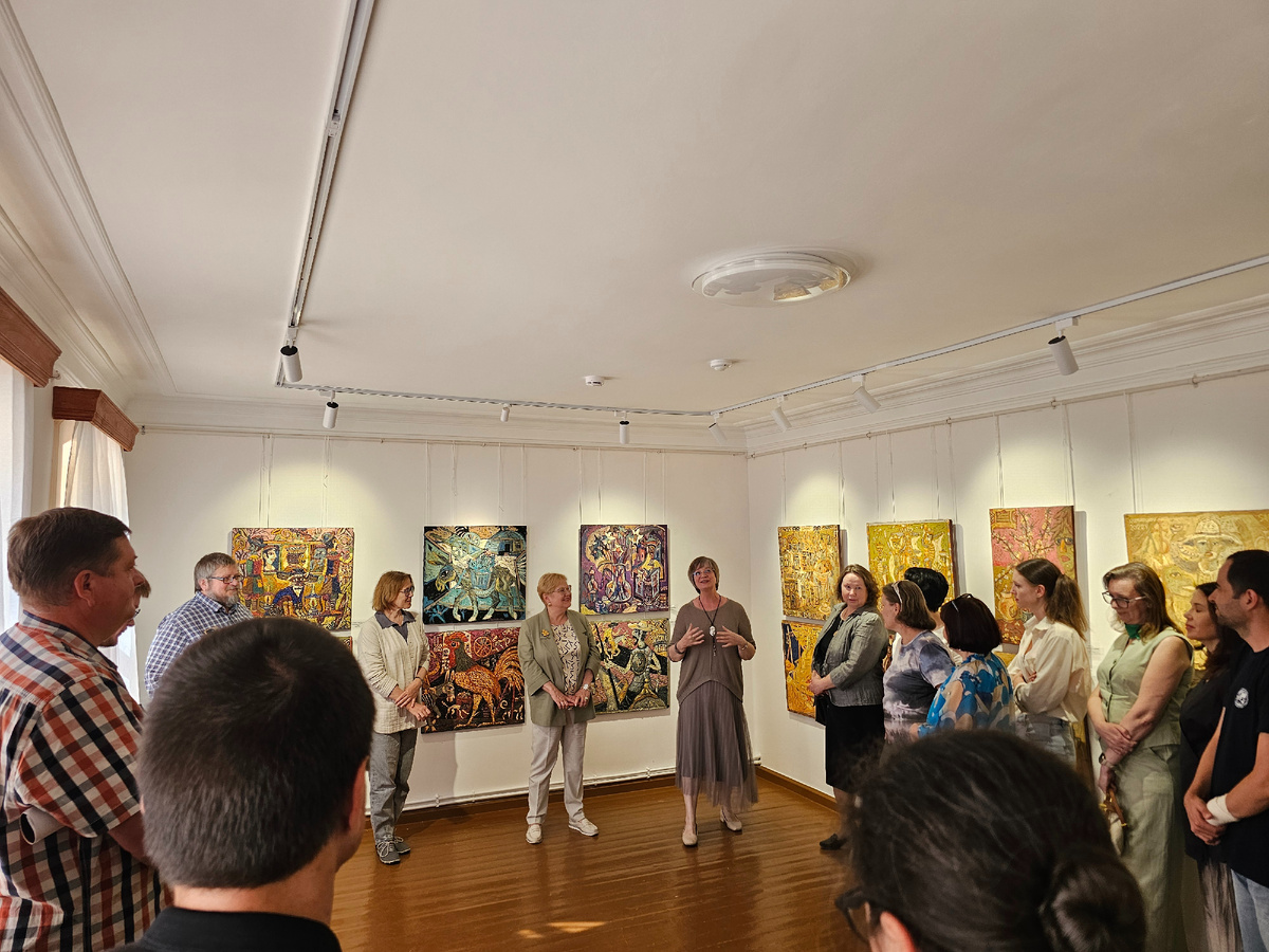 Открытие выставки