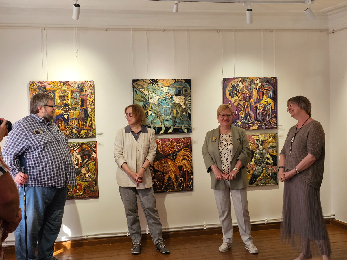 Открытие выставки