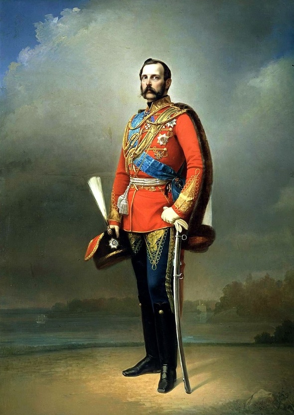 Портрет Александра II Лавров, Николай Андреевич