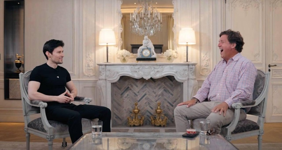    Скриншот: Tucker Carlson / Х