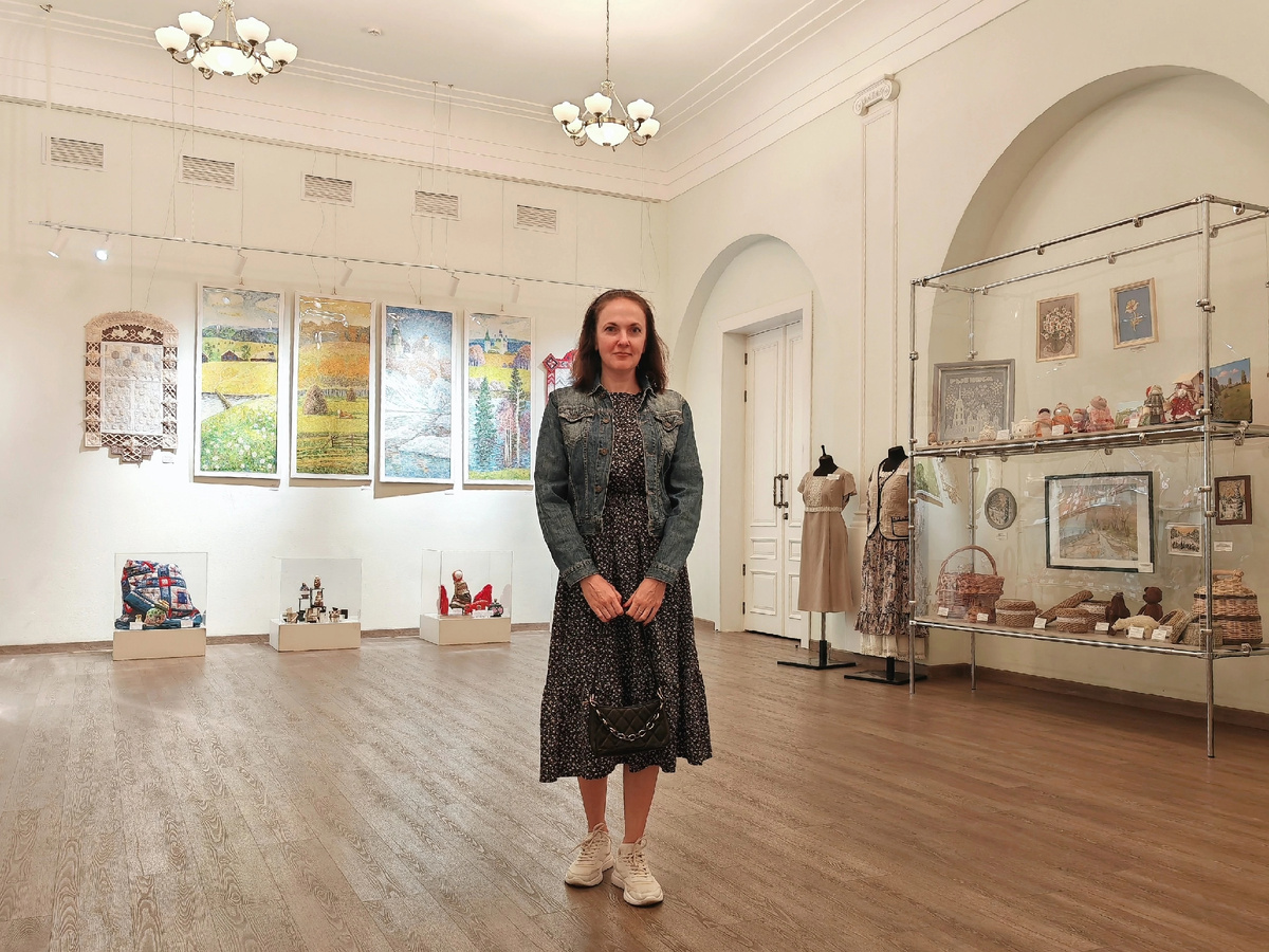 На выставке "Ремесло души" 