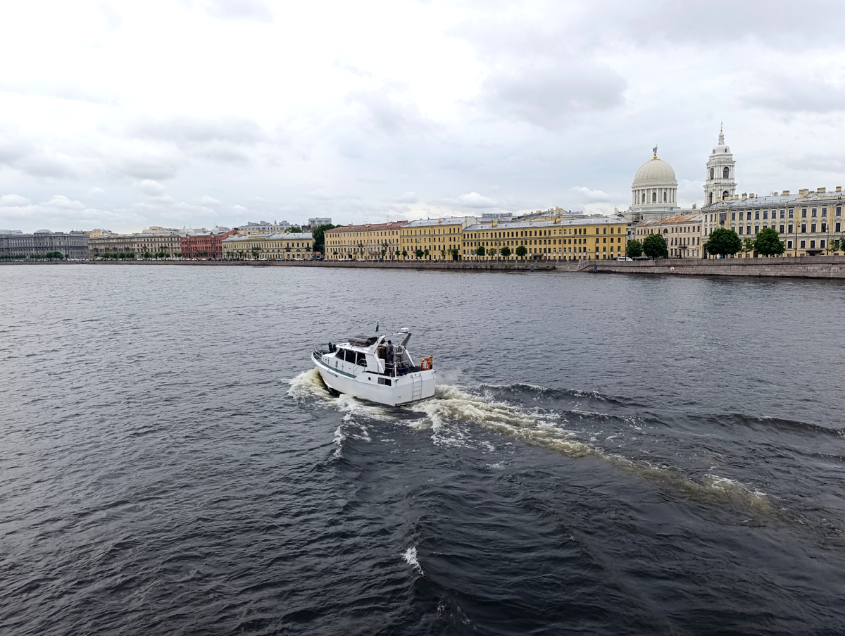 Все фото автора. Вид с Тучкова моста.