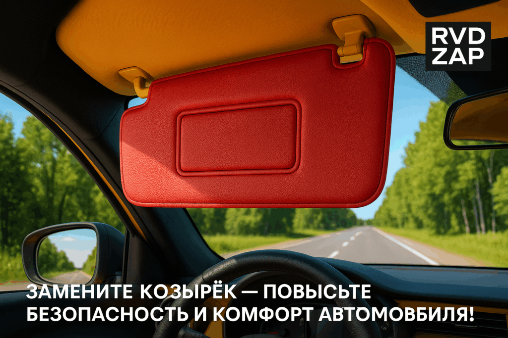    Замена солнцезащитного козырька своими руками admin