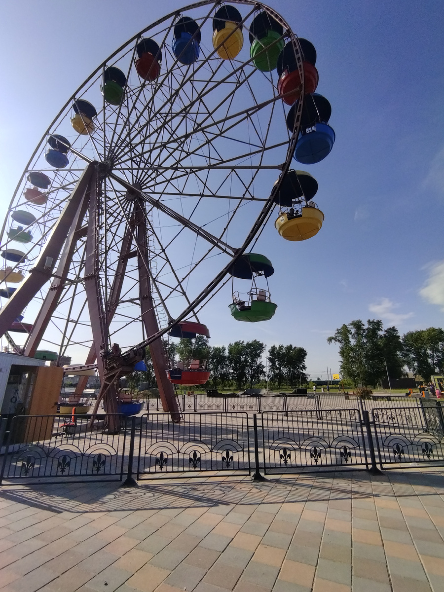 Колесо обозрения г.Богданович