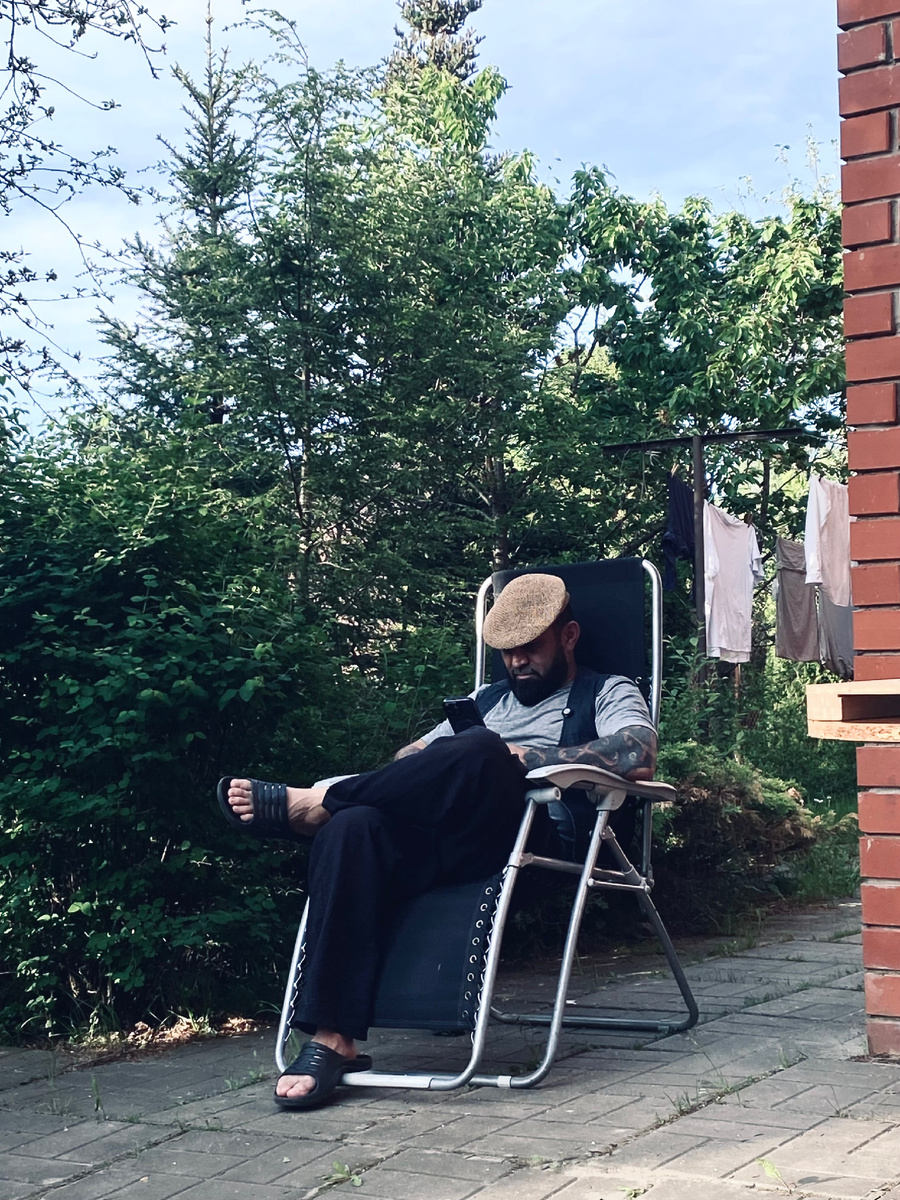 Перерыв на съемке