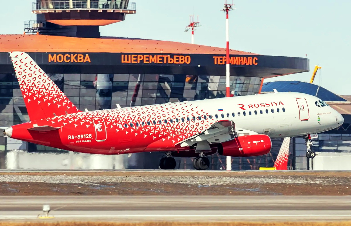 SSJ-100. Фото а/к Россия