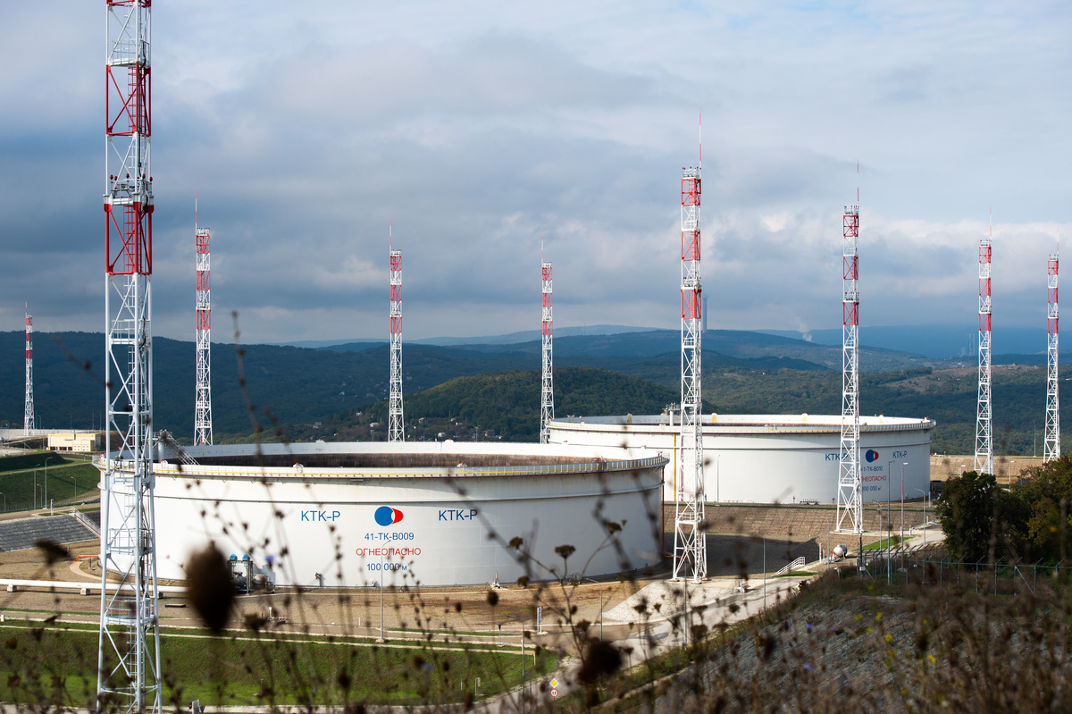 Нефтехранилище КТК-Р в Краснодарском крае. Фото: КТК