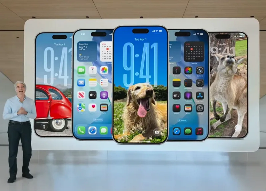 Apple представила первый редизайн iOS за 10 лет с названием "Жидкое стекло"