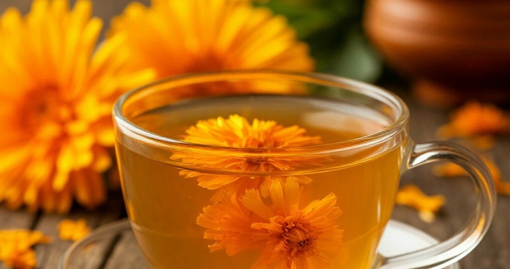 💛 "Цветок, который пьют". Почему календулу заваривают, и какой у неё вкус?