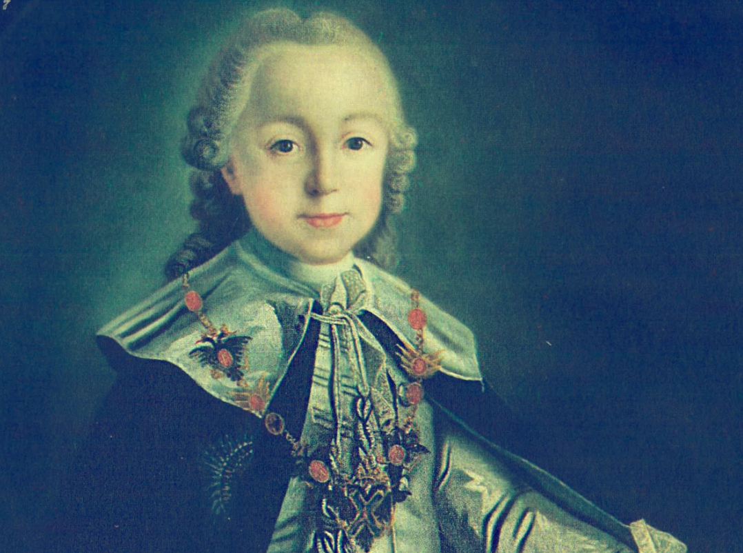 Павел в дестве. Изображение взято с Яндекс картинок.