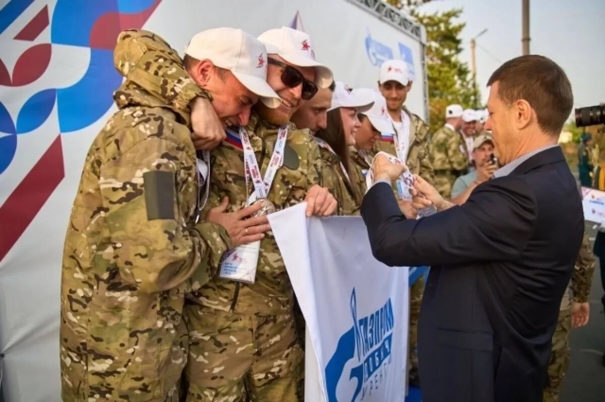    Спорт патриотов.