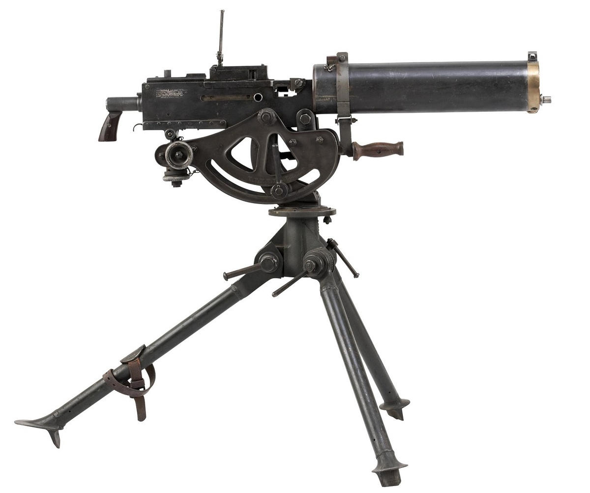 Пулемет Браунинга М1917А1 (1918 год). Вид справа.