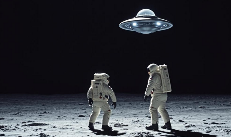 НЛО на Луне
