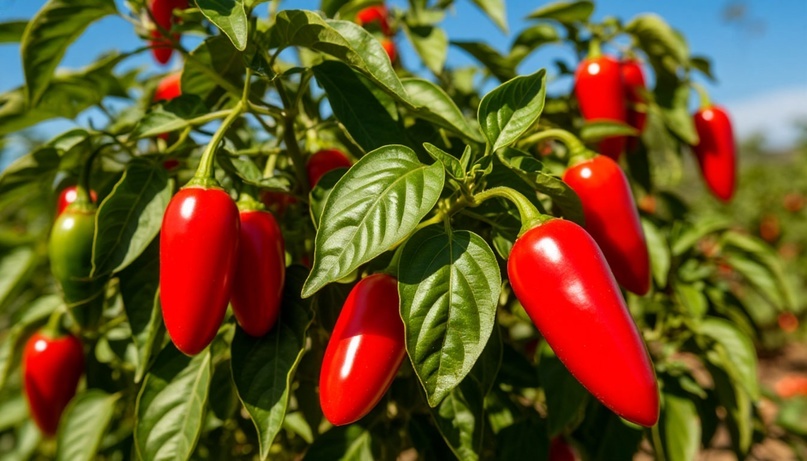 Красный острый перец