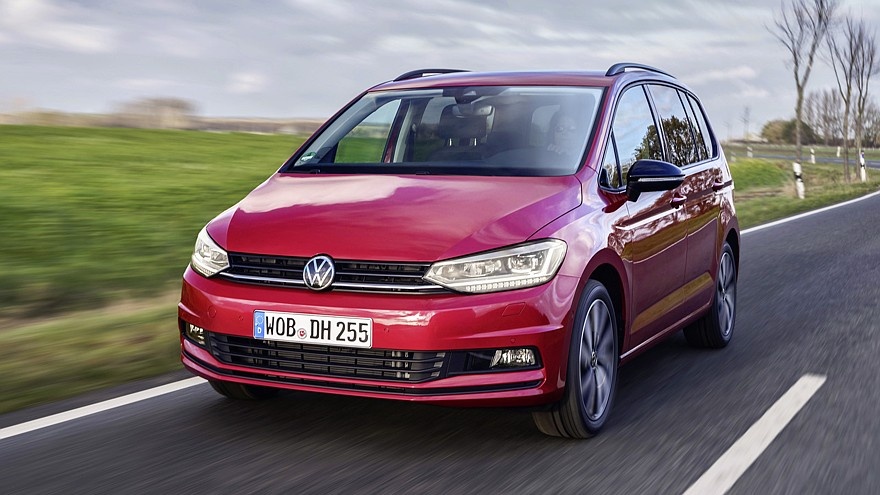    На фото: актуальный Volkswagen Touran