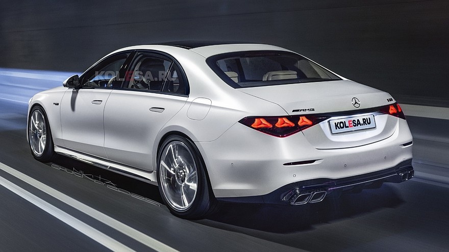    Рендер обновлённого Mercedes-AMG S63 E Performance