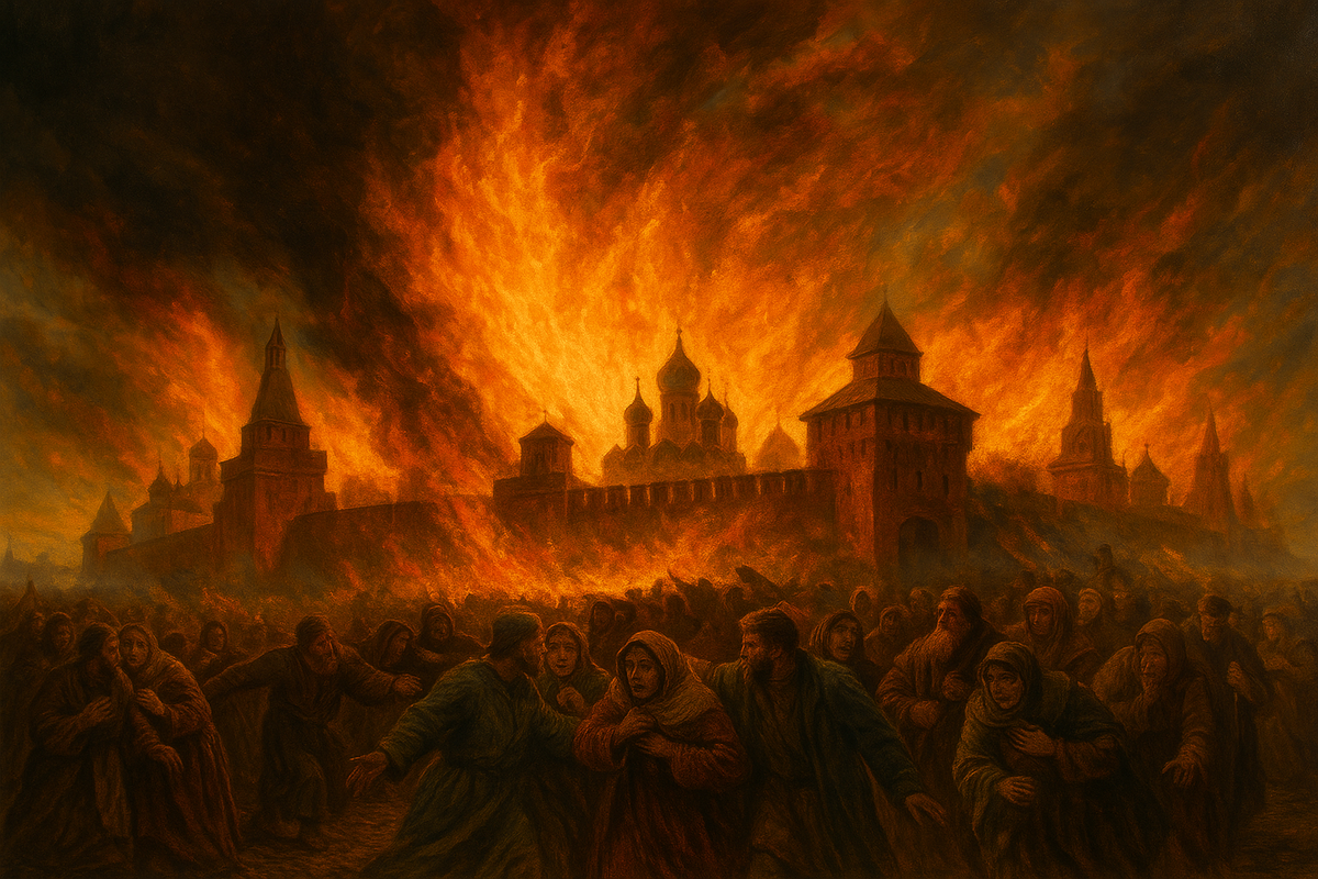 Великий пожар в Москве 1547 года