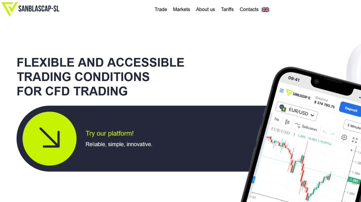 Брокер SAN BLAS CAPITAL SL отзывы: разоблачение схемы и как вернуть деньги