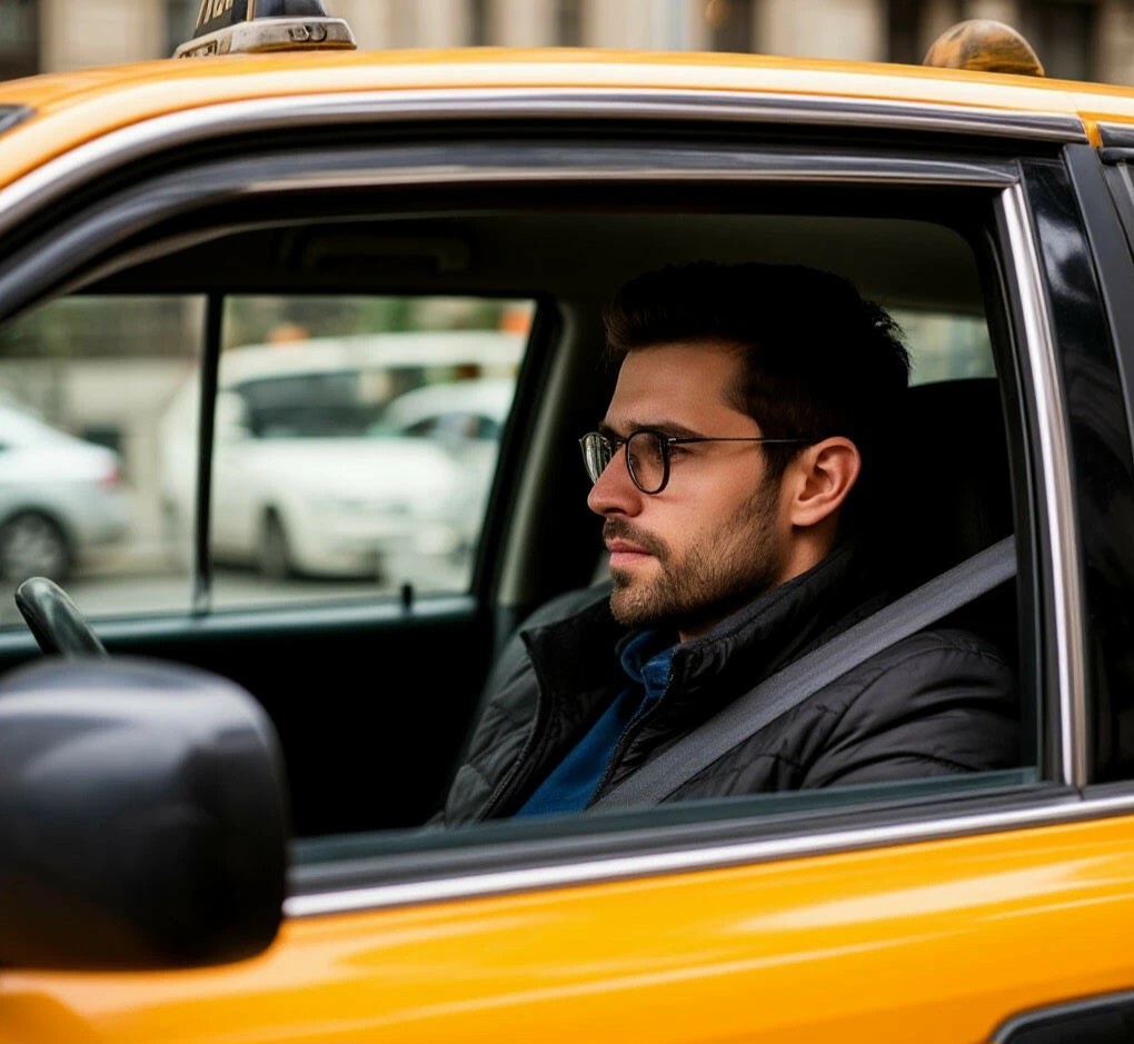 Таксист. Творчество автора.
