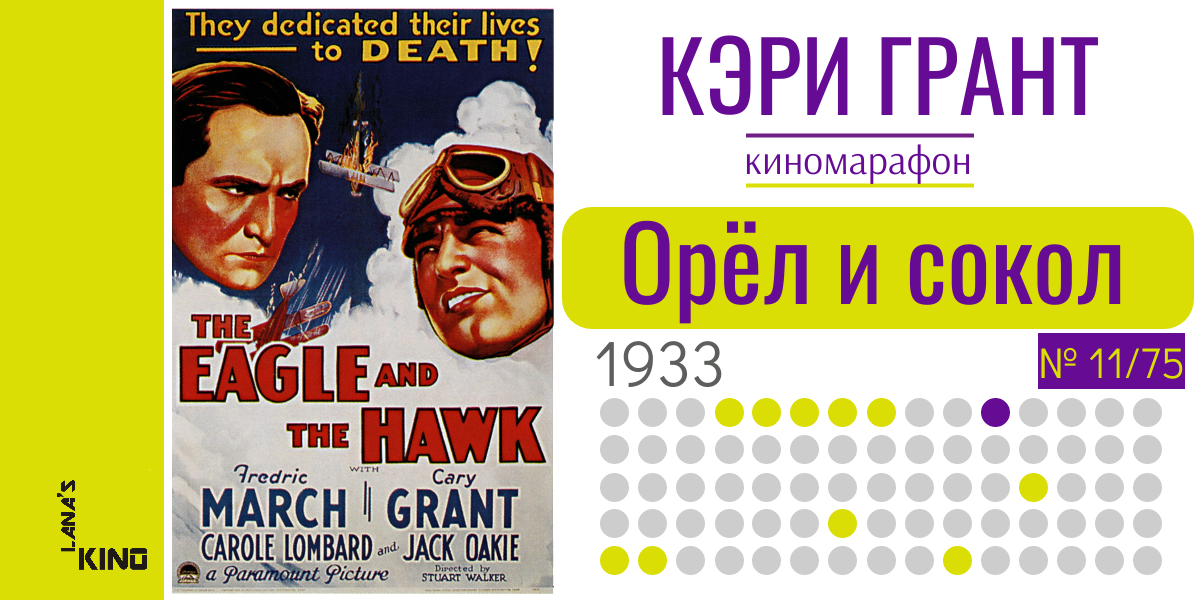 Коллаж сделан автором канала Lanaskino. В коллаже использован постер к фильму "Орёл и сокол"