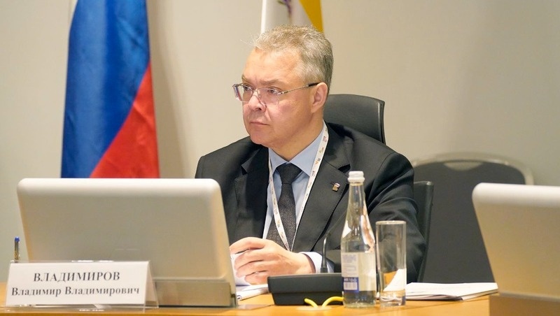    Губернатор Владимир Владимиров Фото: Управление пресс-службы и информполитики губернатора и правительства СК