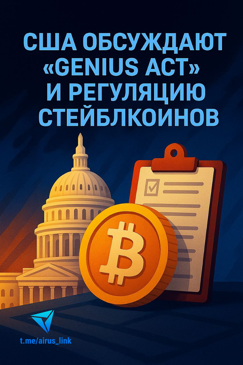 США обсуждают «GENIUS Act» и регулирование стейблкоинов