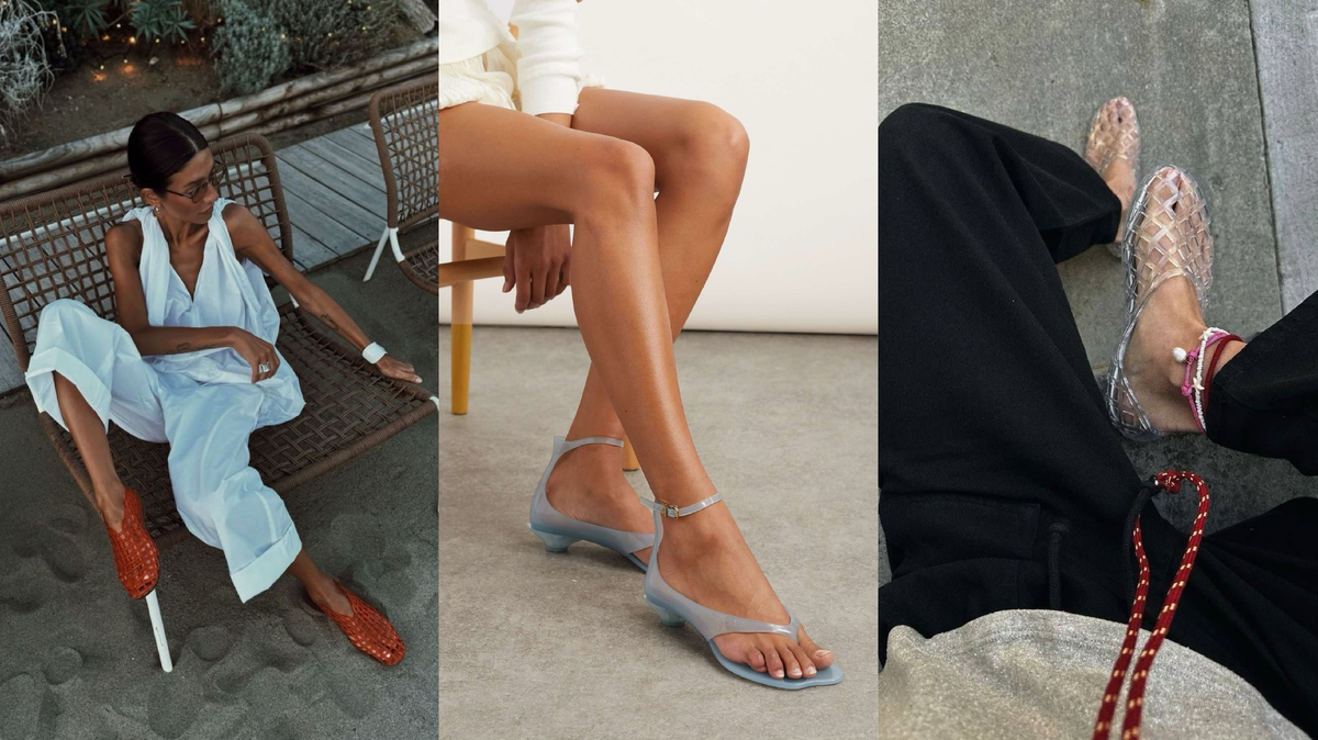 Желейная обувь