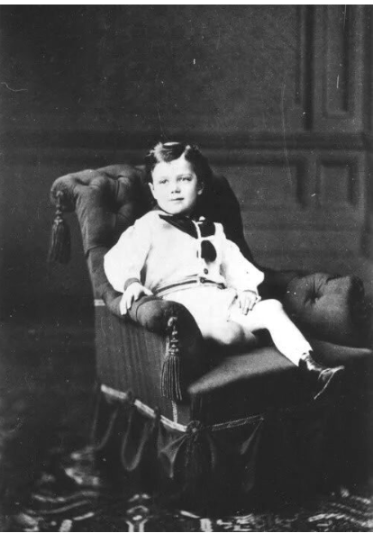 Николай II в детстве. Источник: pinterest.ru