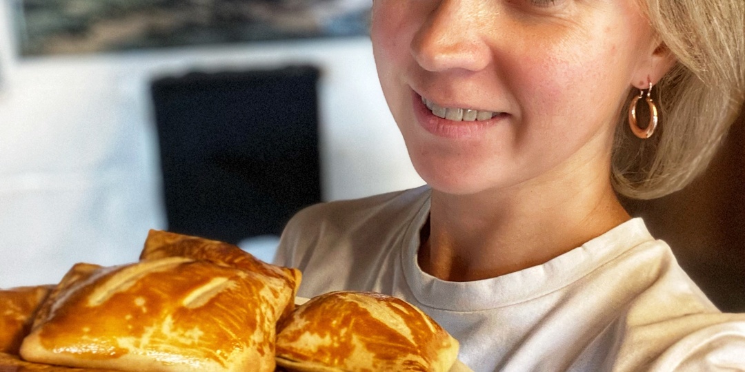 Слойки с джемом