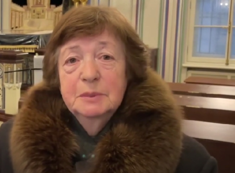 
Эсфирь Ароновна Дубинская в Синагоге Петербурга