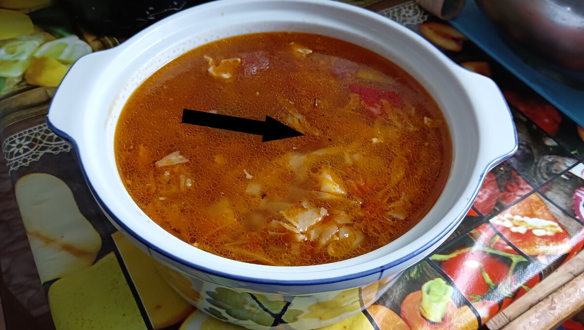    Как копчёные рёбрышки превращают обычные щи в кулинарный шедевр