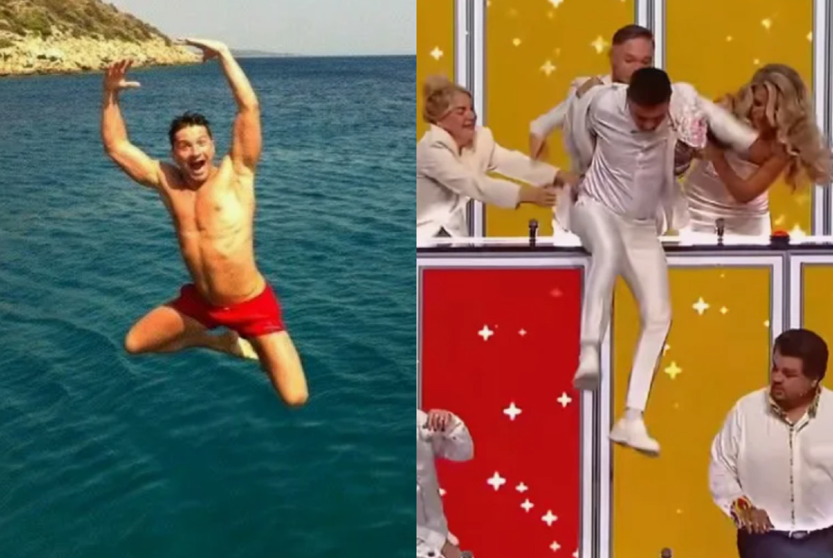 на фото Сергей Лазарев