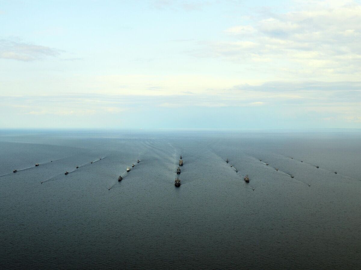    Корабли ВМС США и НАТО в Балтийском море во время учений Baltic Operations 2025© Фото : U.S. Navy / Petty Officer 2nd Class Mario Coto