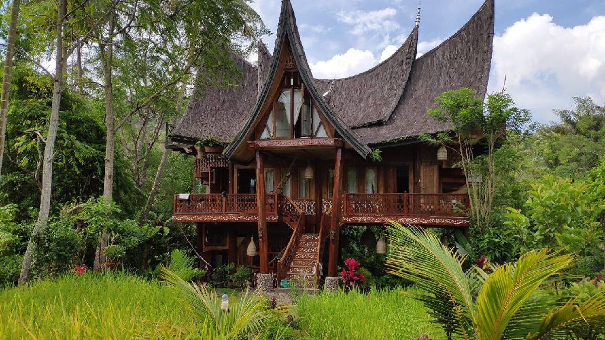 Дом на острове Суматра