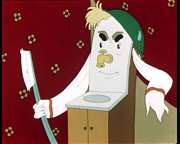 Кадр из советского мультика «Мойдодыр» 